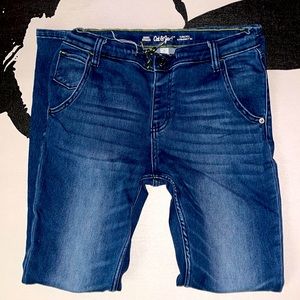 Cat & Jack | Boys Dark Blue Skinny Drawstring Jeans